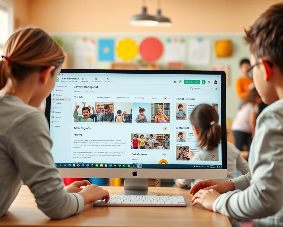 zarządzanie treściami na stronie przedszkola